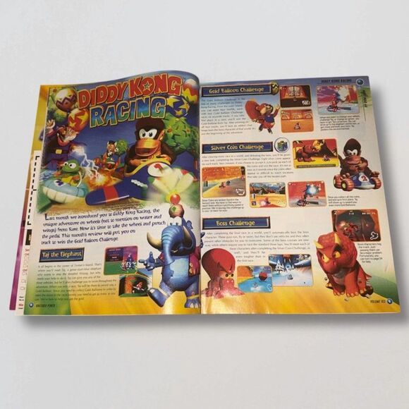 Nintendo Power Magazine Volume 103 Diddy Kong Racing December 1997 - Picture 3 of 9